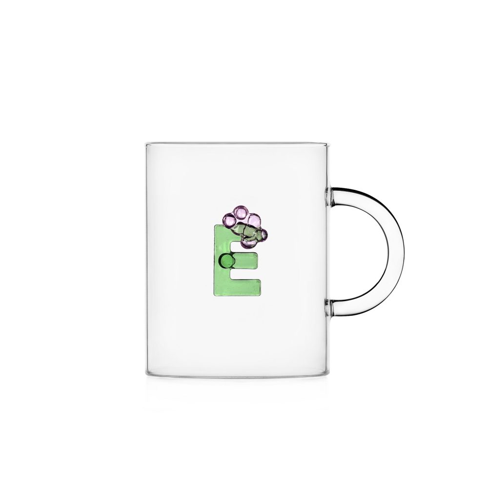 Ichendorf Greenwood Mug Alfabeto fiorito E