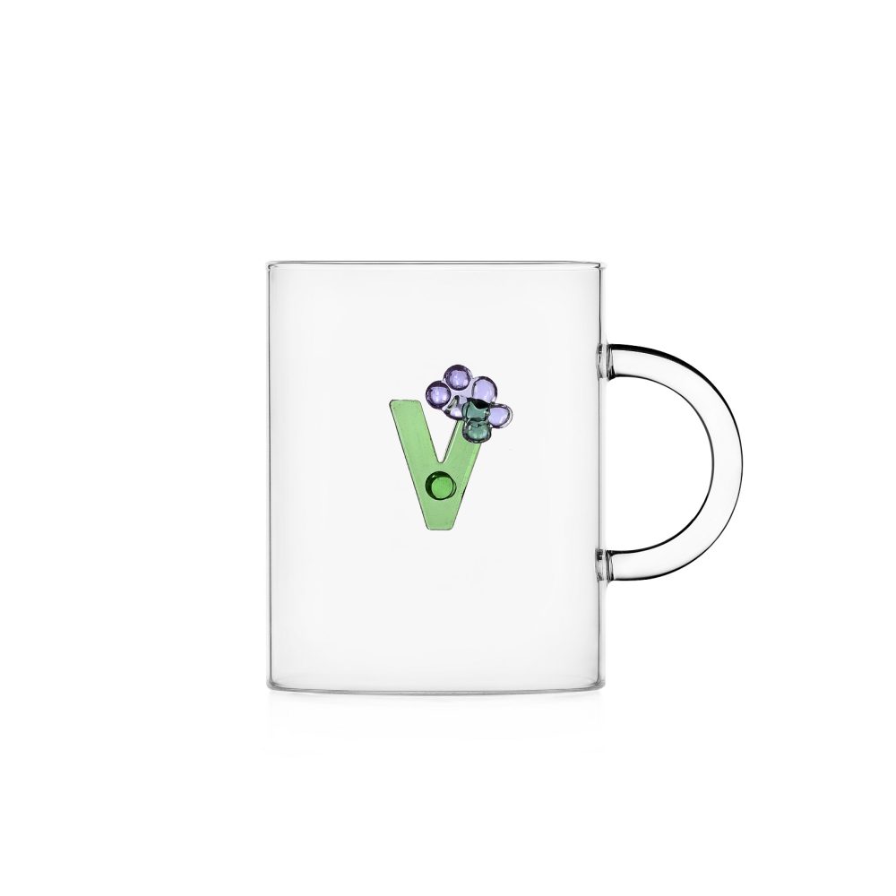Ichendorf Greenwood Mug Alfabeto fiorito V