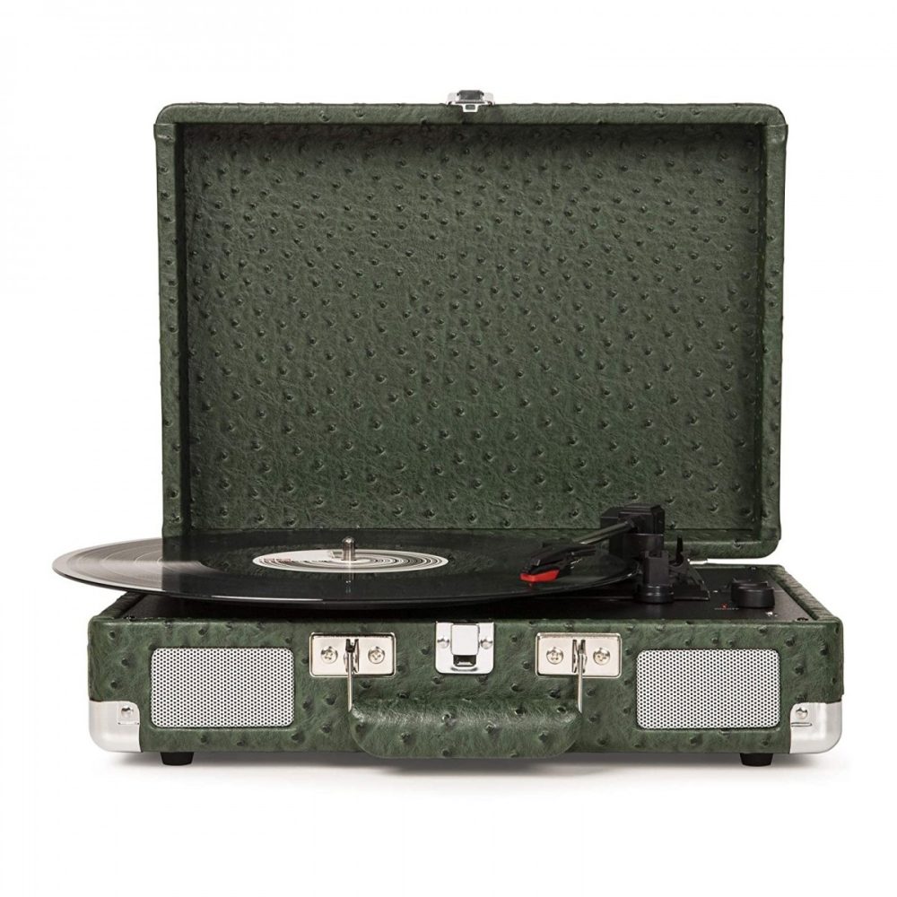 Crosley giradischi Cruiser Deluxe - Ostrich verde coccodrillo