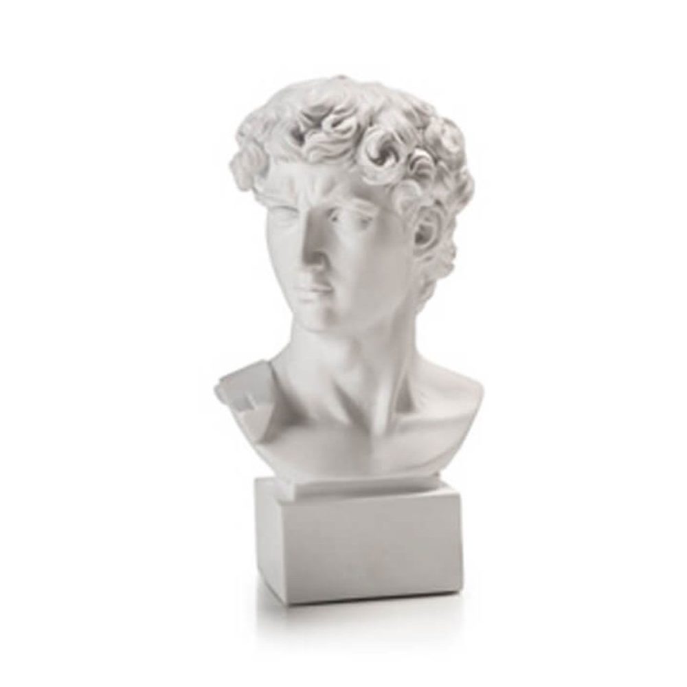 Busto David Medium - Bianco