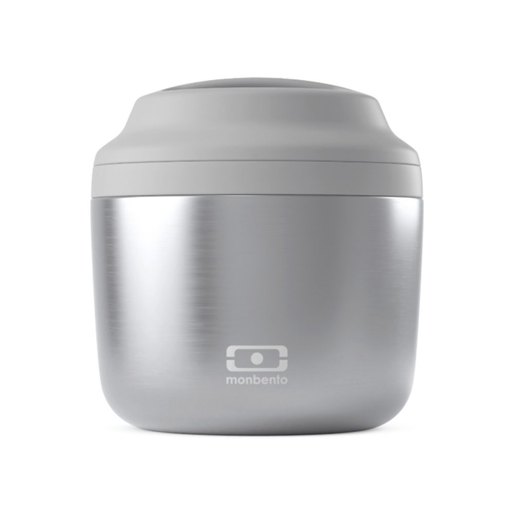 Monbento - Lunch Box Isotermica Metallic Silver
