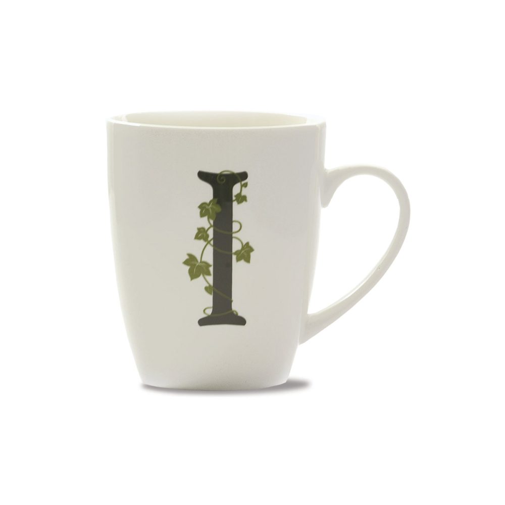 La Porcellana Bianca Mug Lettera I
