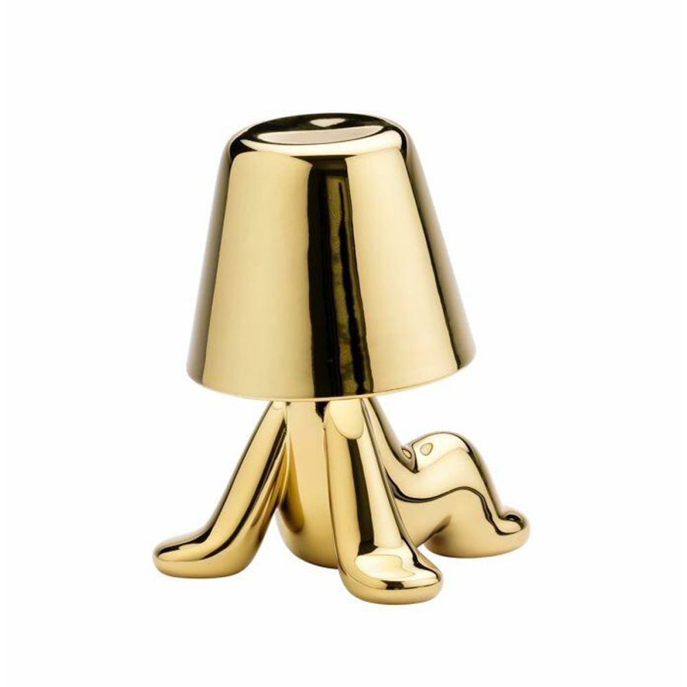 Qeeboo - Lampada da tavolo Brothers Bob Golden - immagine 2