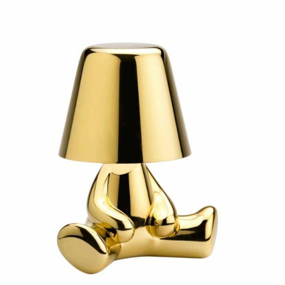 Qeeboo - Lampada da tavolo Brothers Joe Golden - immagine 2