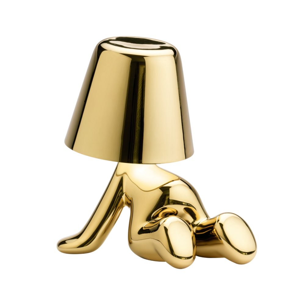 Qeeboo - Lampada da tavolo Brothers Ron Golden - immagine 2