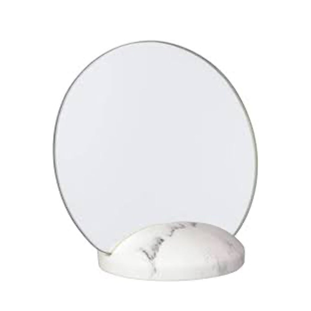 Specchio rotondo Carrara