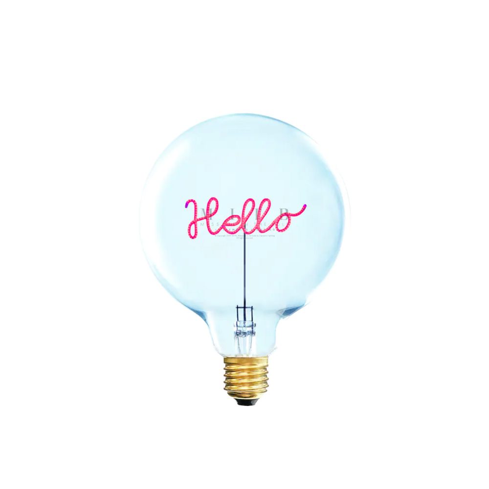 Message in the Bulb
Lampadina Hello
