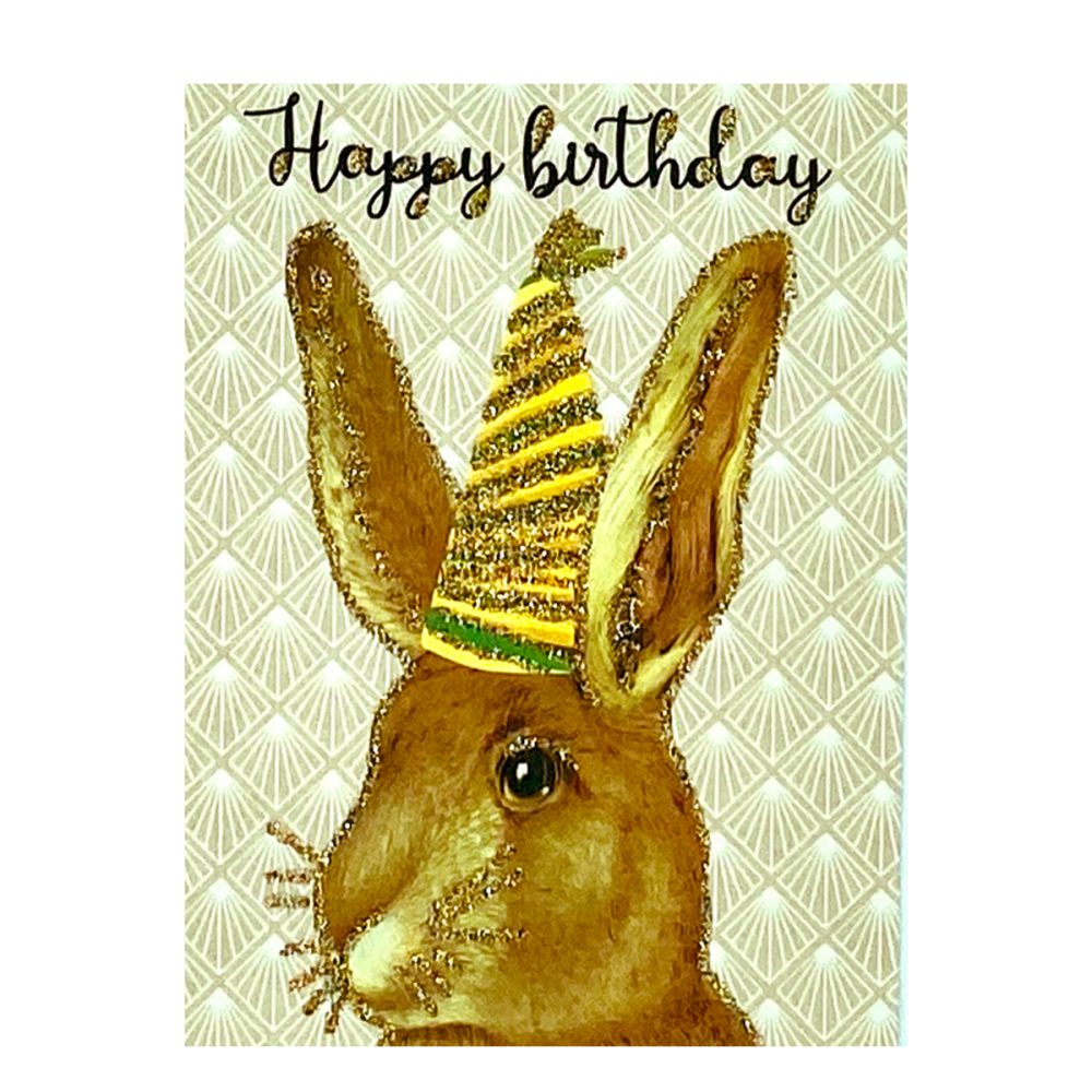 Vanilla Fly biglietto auguri Happy Birthday Rabbit