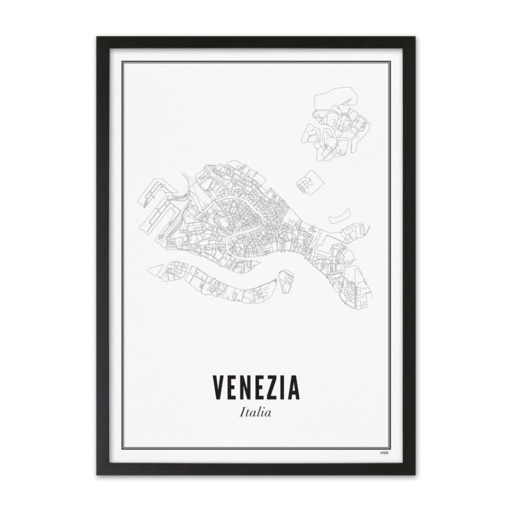 Wijck - Stampa 21 x 30 - Venezia
