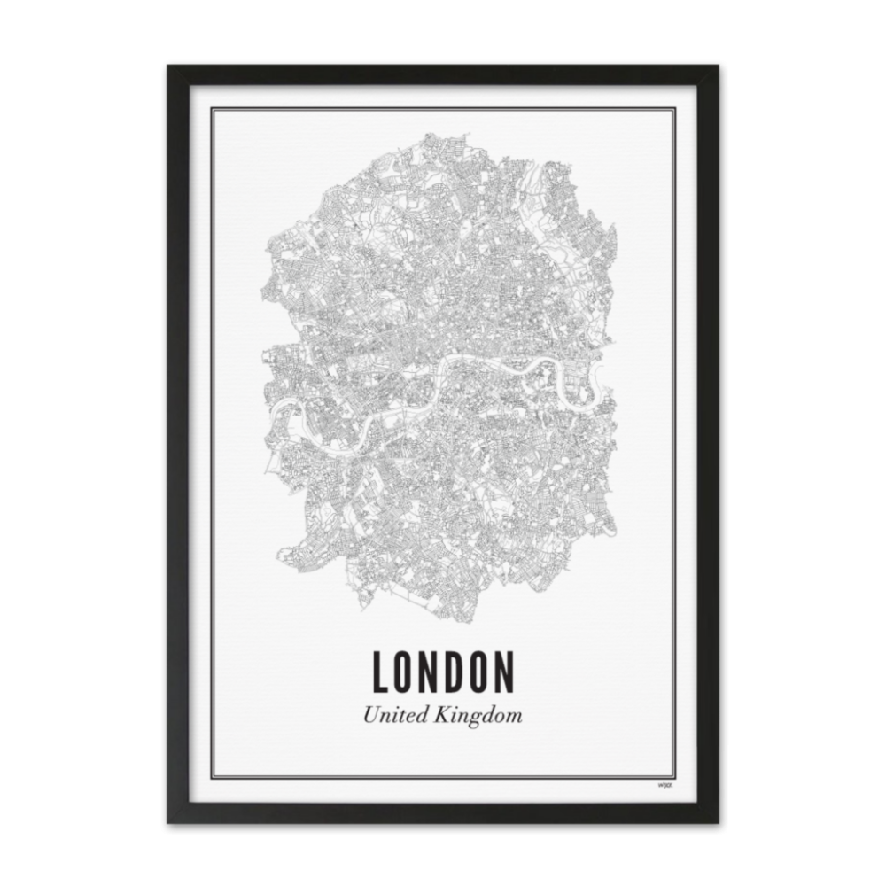 Wijck - Stampa 21 x 30 - Londra