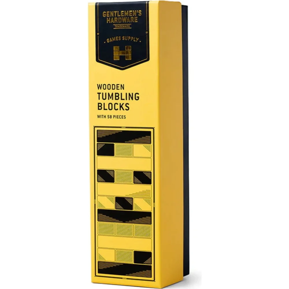 Gentlemen's Hardware Wooden Tumbling Blocks - immagine 3
