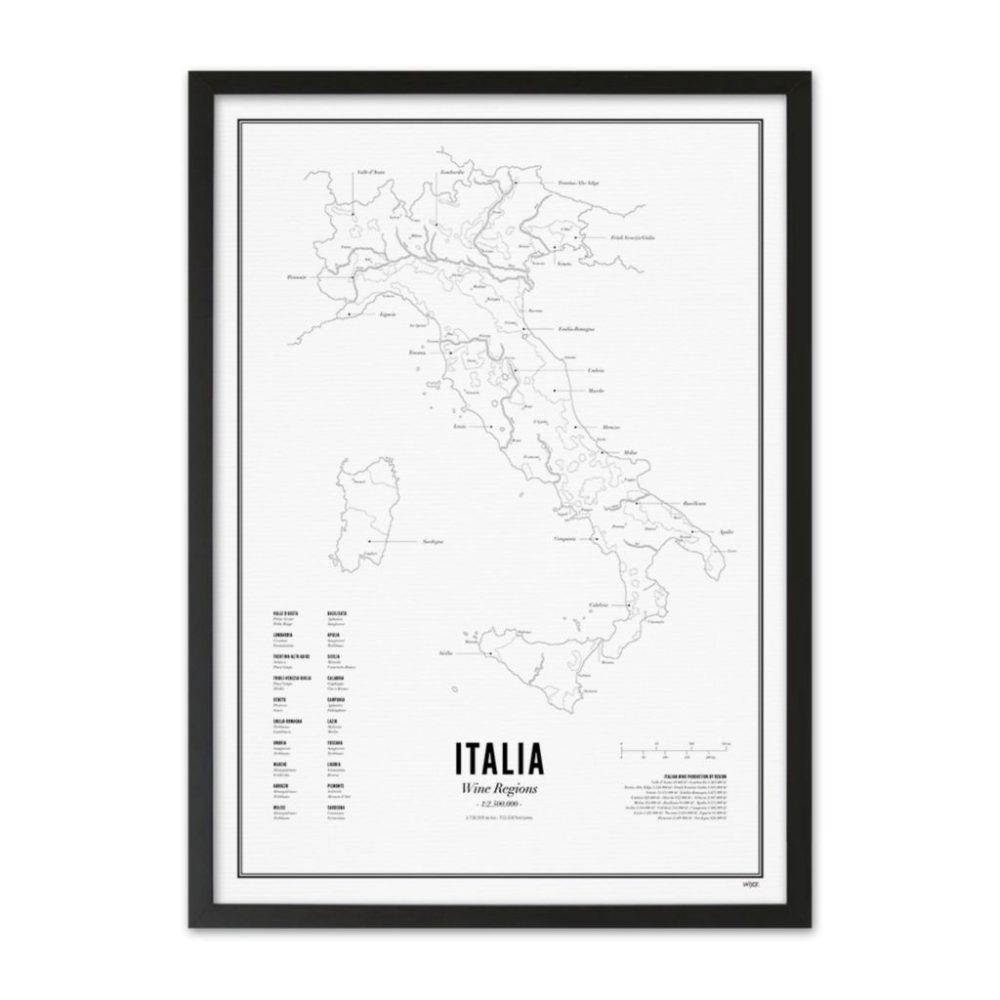 Wijck - Stampa 21 x 30 - Veneto, regione del vino