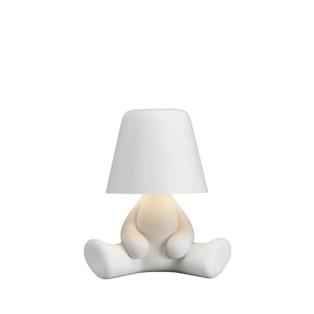 Qeeboo - Lampada da tavolo Brothers Joe White