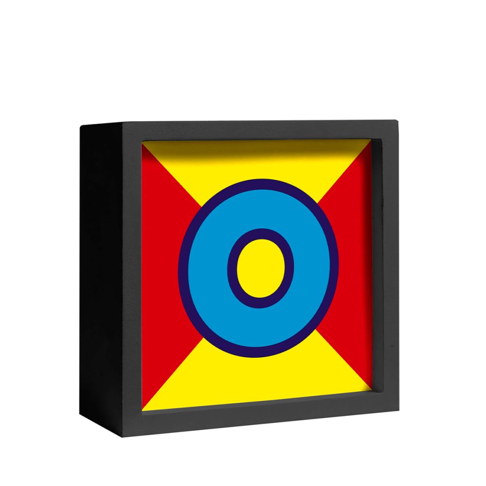 Pusher Deco Luce lettera O