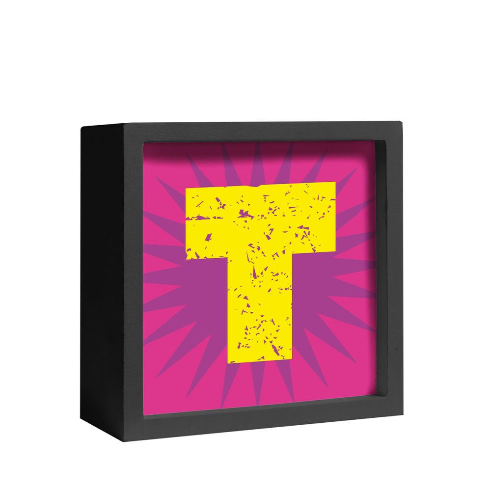 Pusher Deco Luce lettera T
