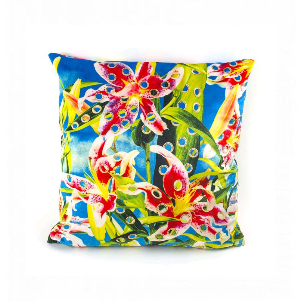 Seletti Toiletpaper Cuscino Flowers