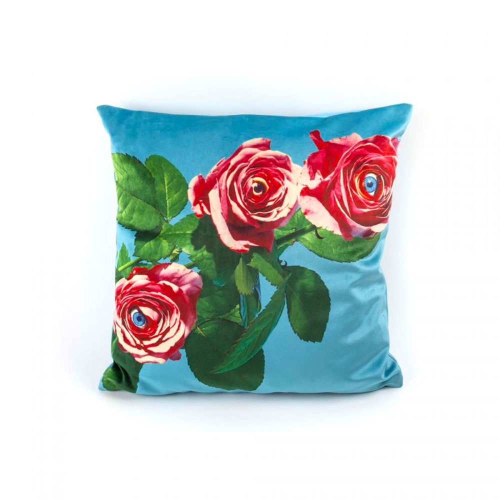 Seletti Toiletpaper Cuscino Roses