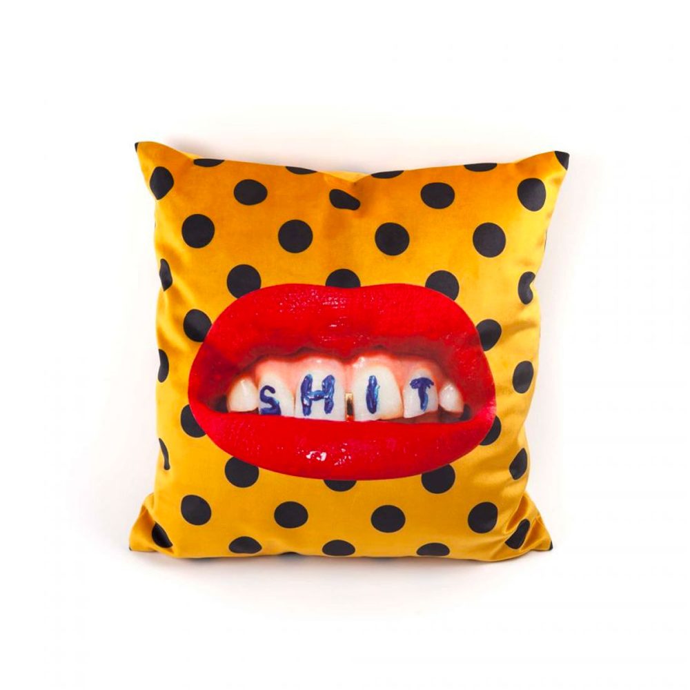 Seletti Toiletpaper Cuscino Shit