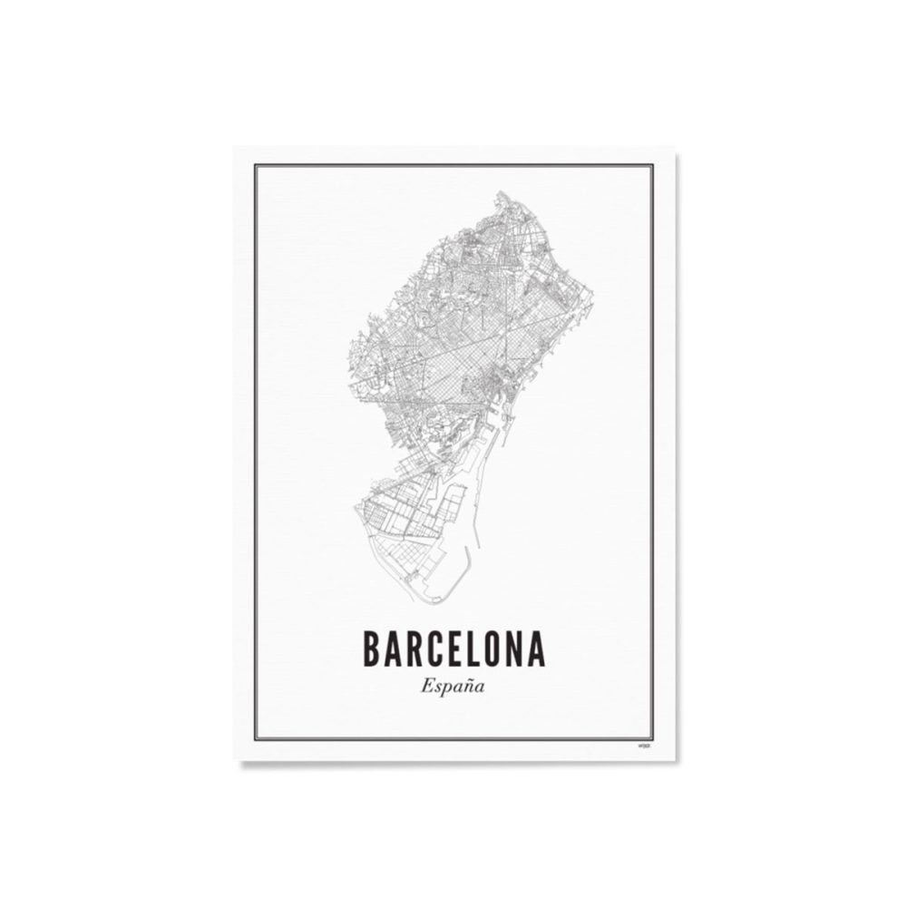 Wijck - Stampa 30 x 40 - Barcellona
