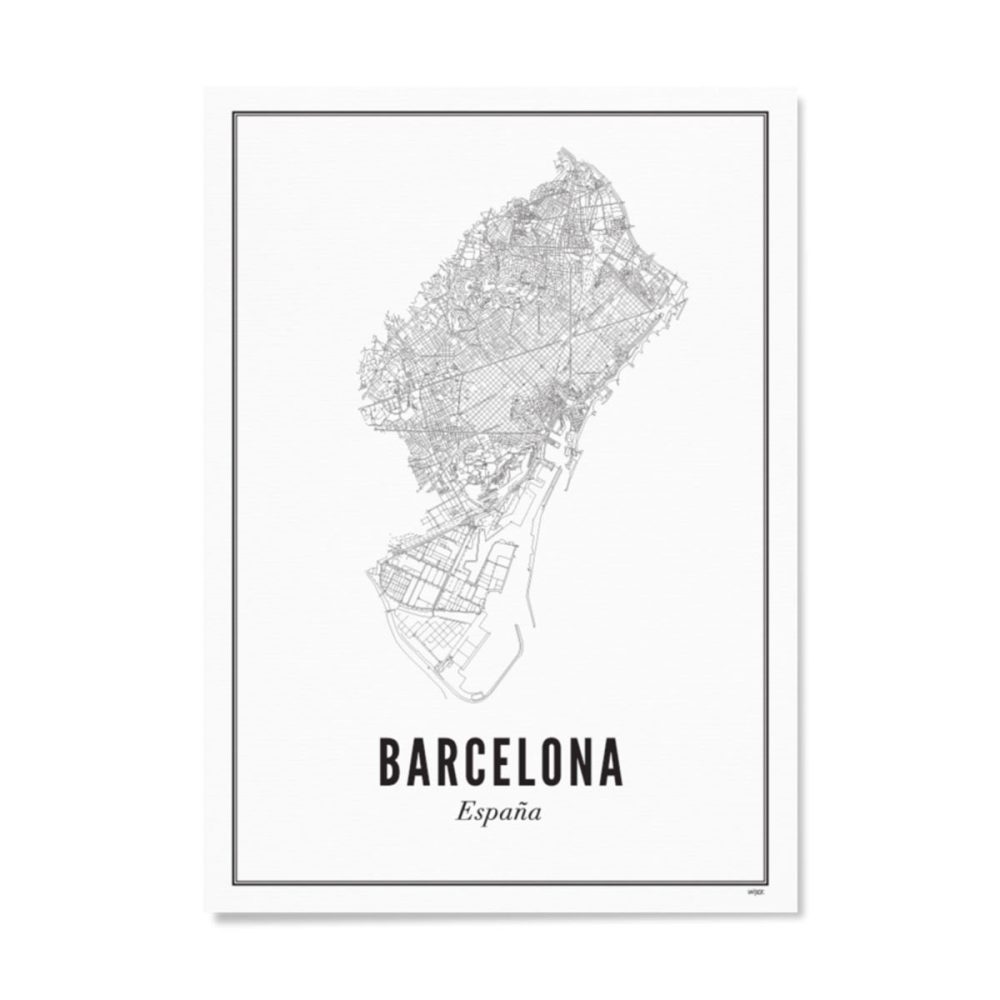 Wijck - Stampa 40 x 50 - Barcellona