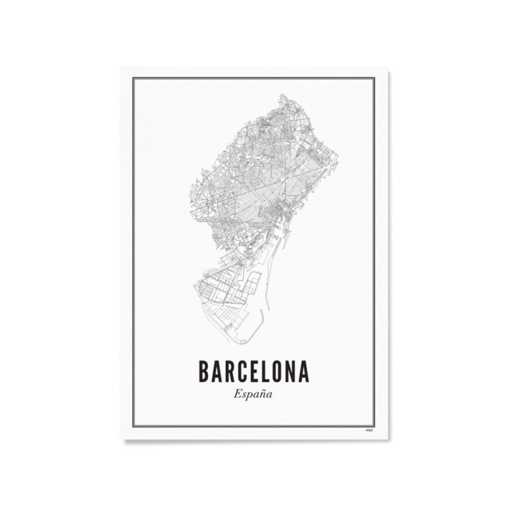 Wijck - Stampa 50 x 70 - Barcellona