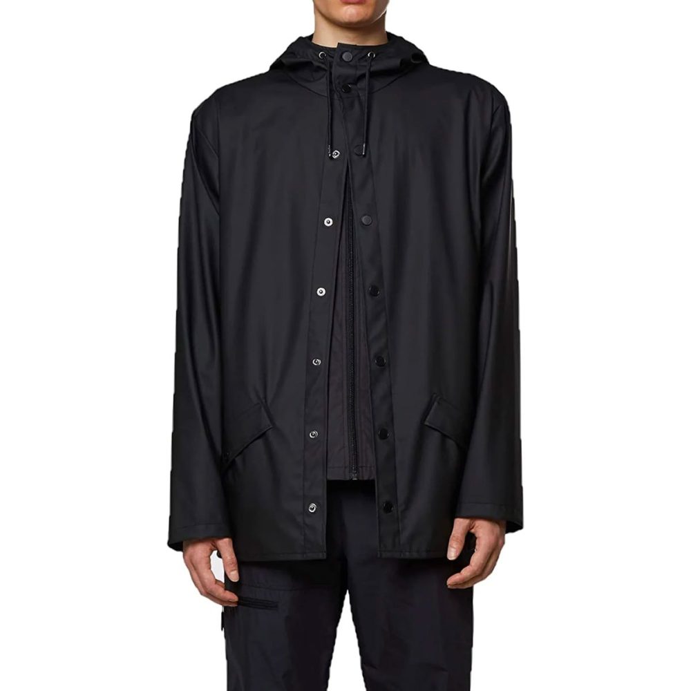 Rains Jacket Nero Medium - immagine 2