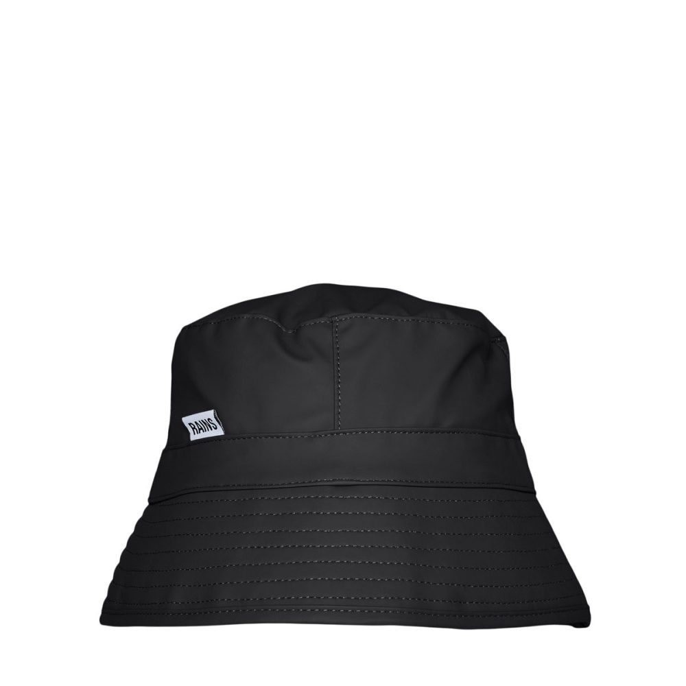 Rains cappello Bucket Hat nero S2
