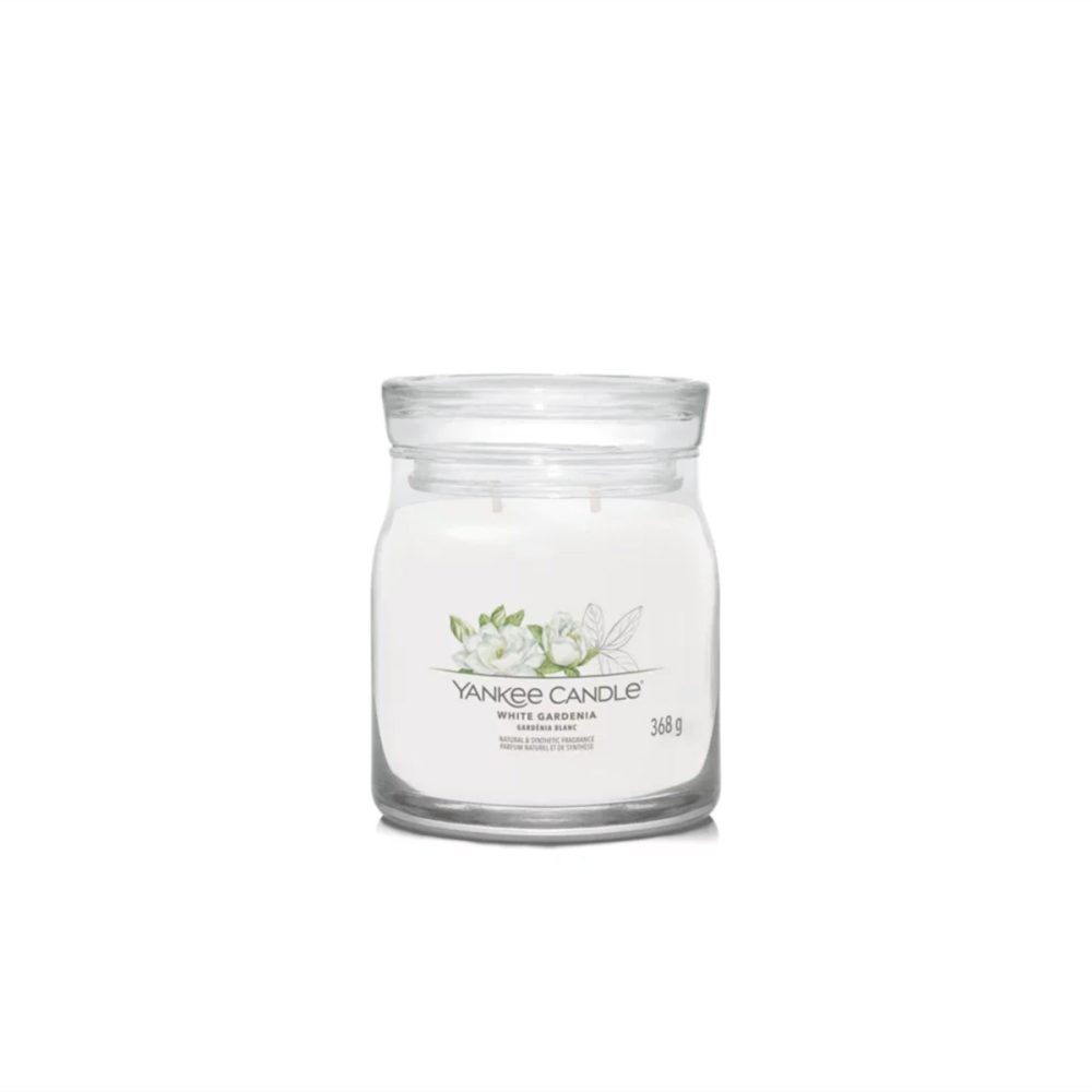 Yankee Candle Signature White Gardenia Candela Giara Media