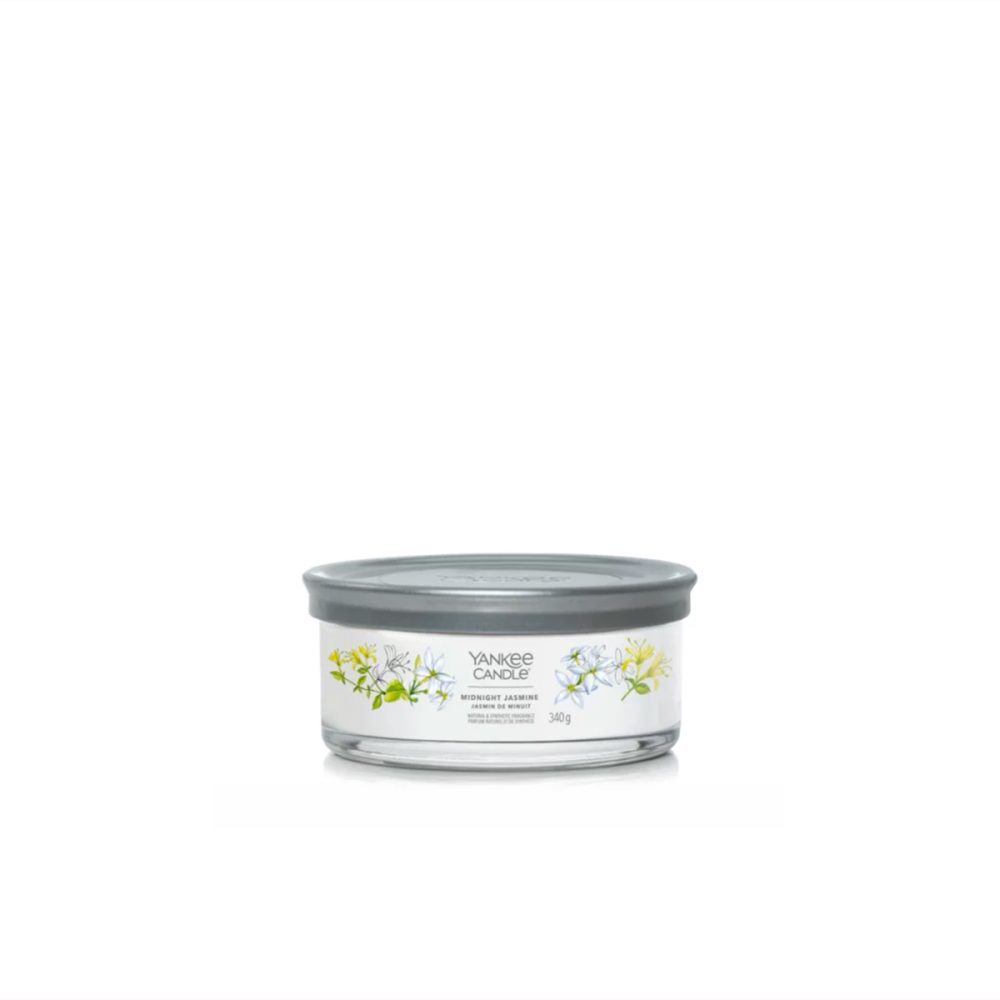 Yankee Candle Signature Midnight Jasmine Candela Tumbler a 5 stoppini