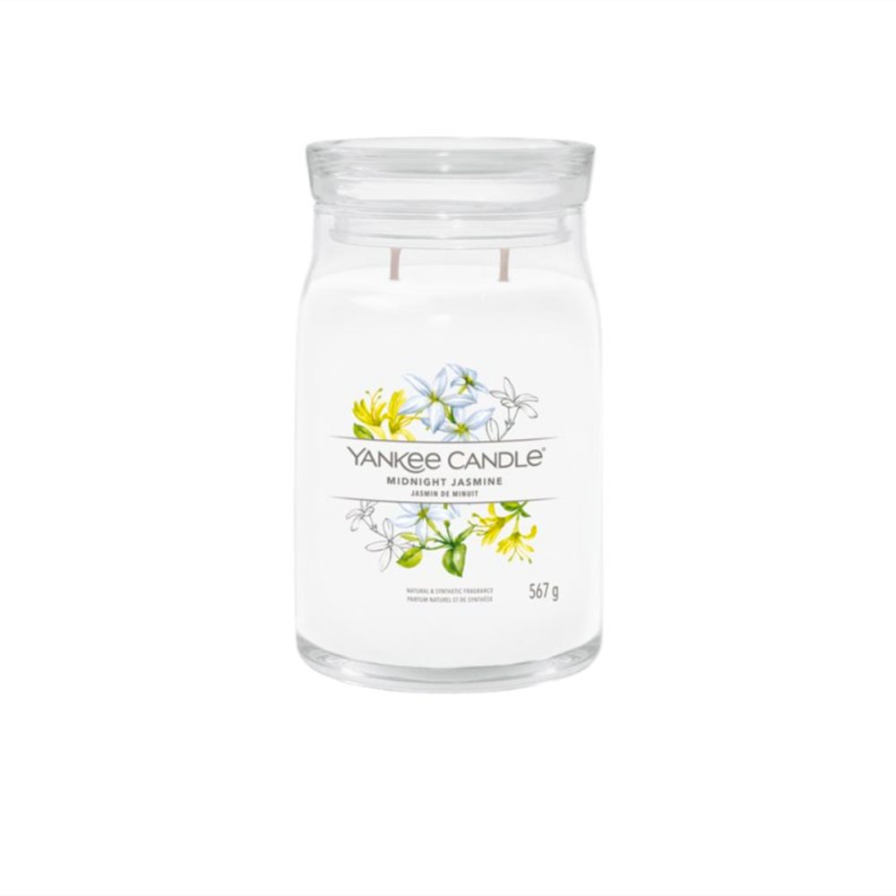 Yankee Candle Signature Midnight Jasmine Candela Giara Grande
