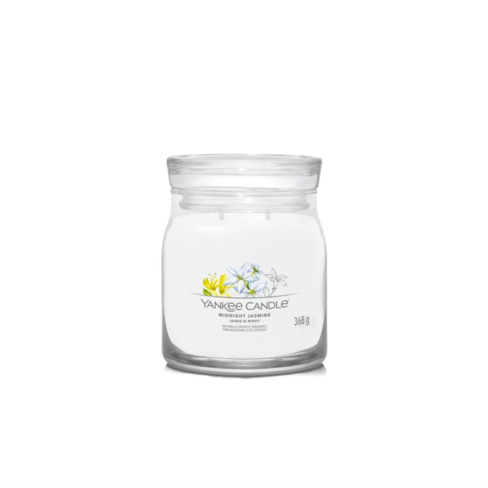 Yankee Candle Signature Midnight Jasmine Candela Giara Media
