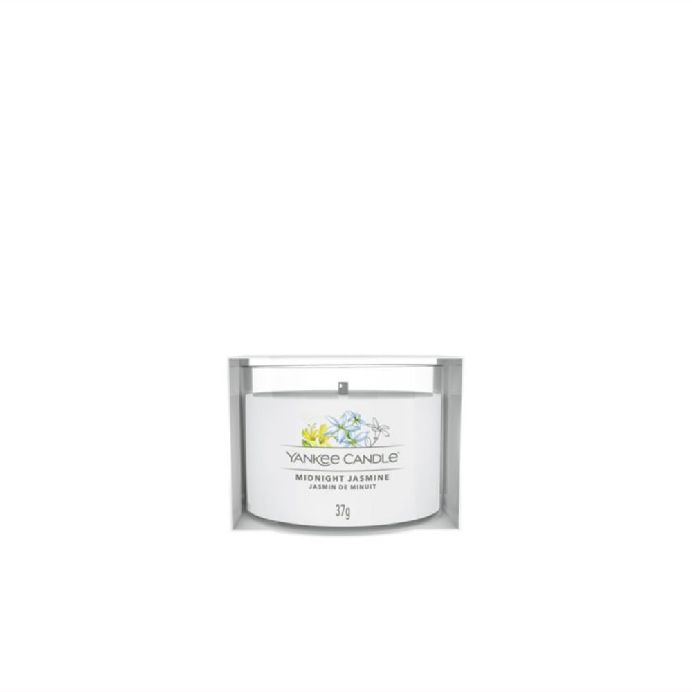 Yankee Candle Signature Midnight Jasmine Candela Votiva in vetro