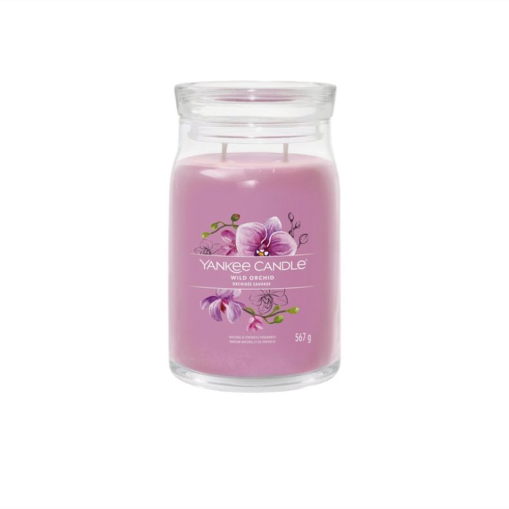 Yankee Candle Signature Wild Orchid Candela Giara Grande
