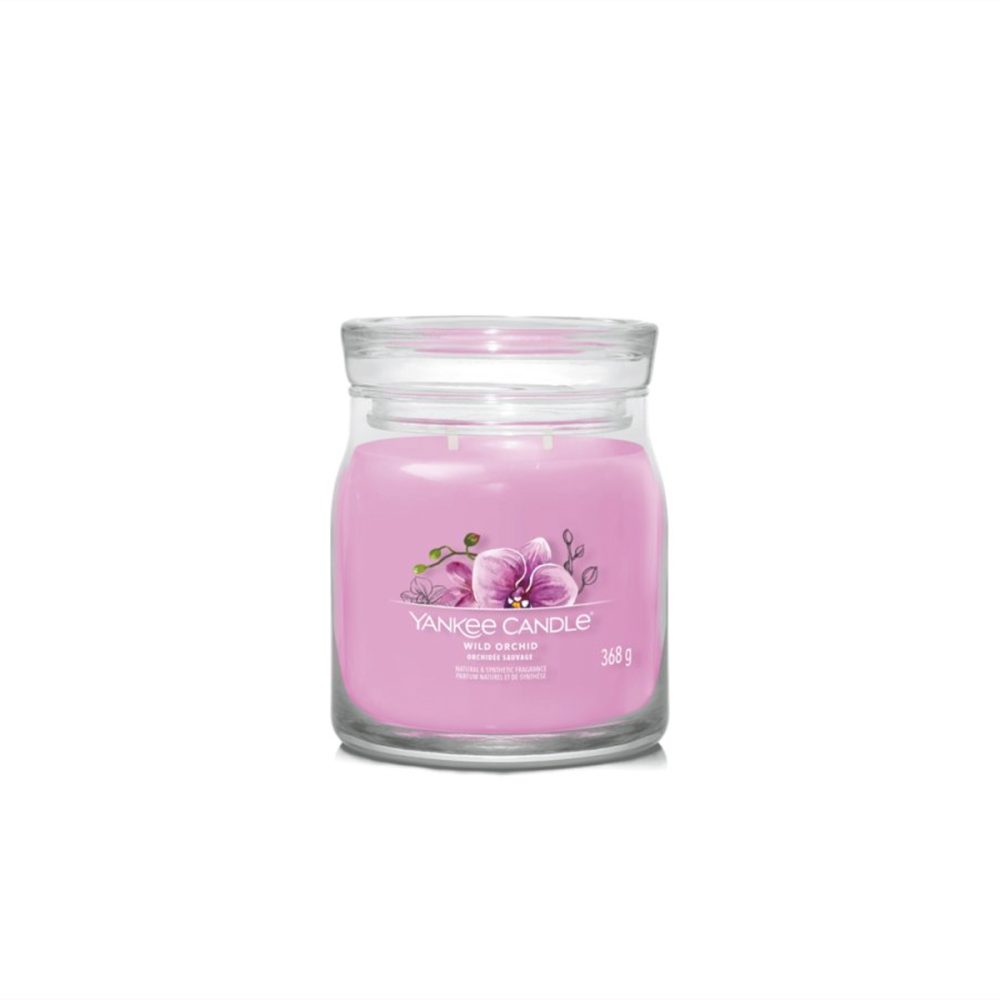 Yankee Candle Signature Wild Orchid Candela Giara Media