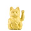 Donkey Maneki Neko Lucky Cat Ocher