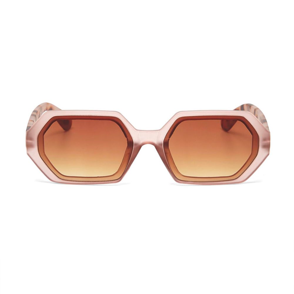 Okkia Occhiale da Sole Modello Andrea Esagono Rosa Havana