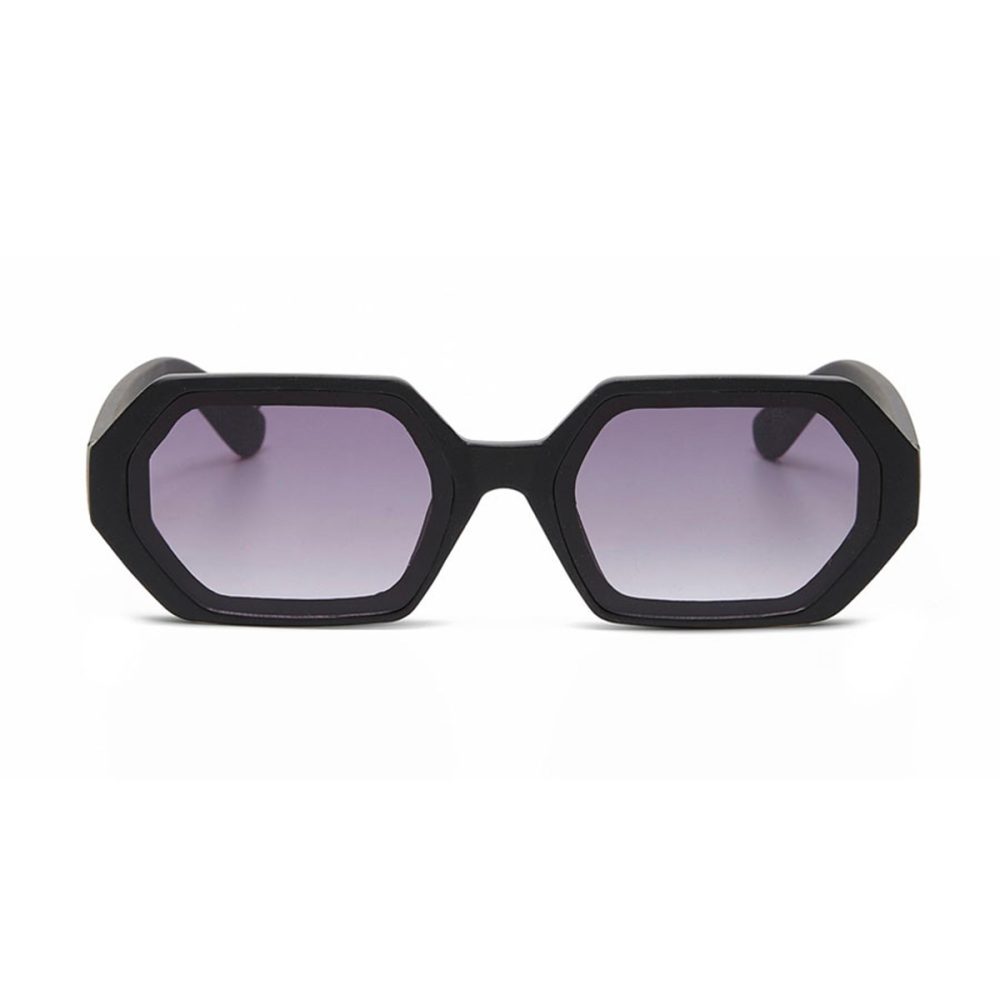 Okkia Occhiale da Sole Modello Andrea Esagono Black