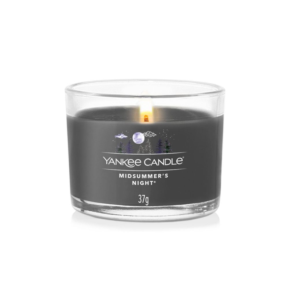 Yankee Candle Signature Midsummer's Night Candela Votiva in vetro