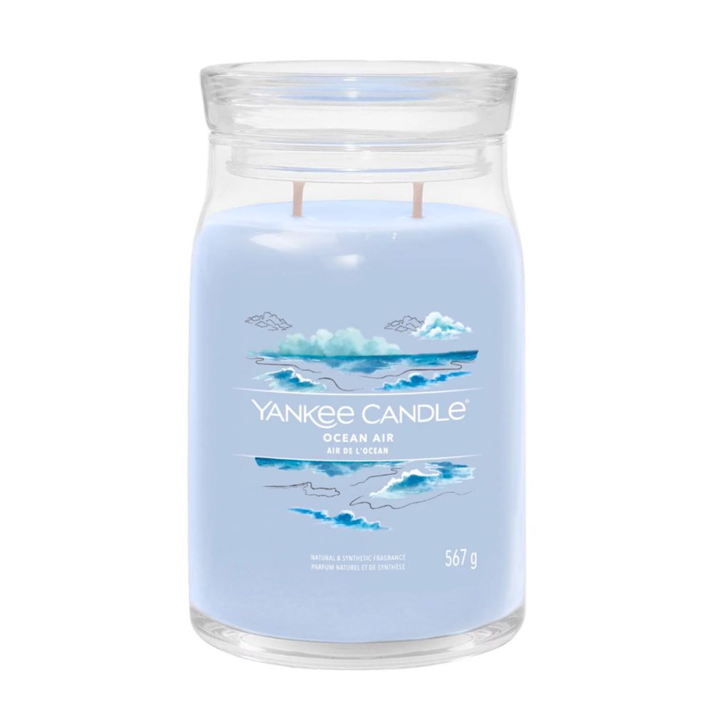 Yankee Candle Signature Ocean Air Candela Giara Grande