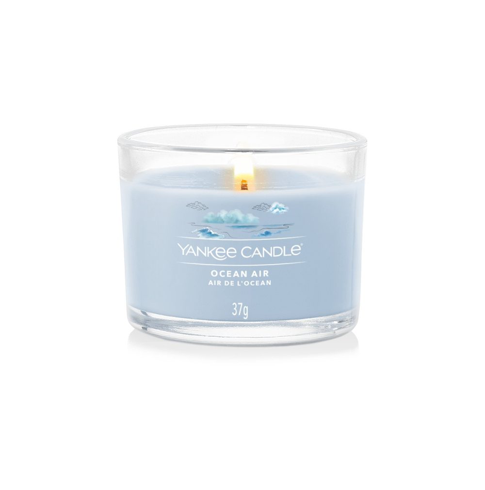 Yankee Candle Signature Ocean Air Candela Votiva in vetro