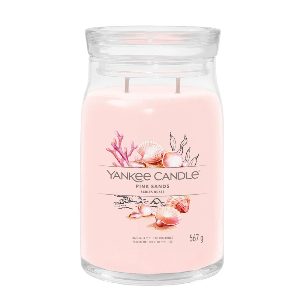 Yankee Candle Signature Pink Sands Candela Giara Grande