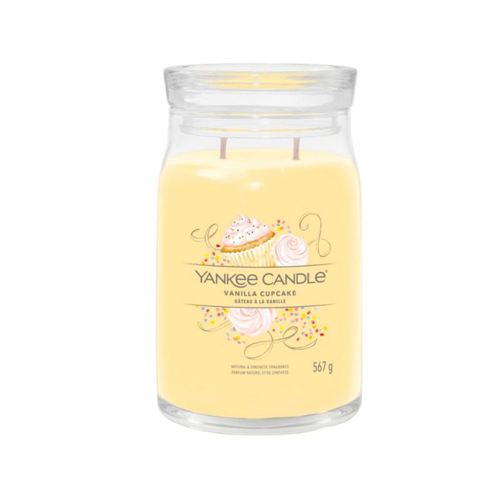 Yankee Candle Signature Vanilla Cupcake Candela Giara Grande