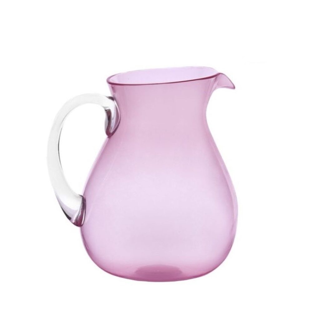 Memento Caraffa in vetro Rosa