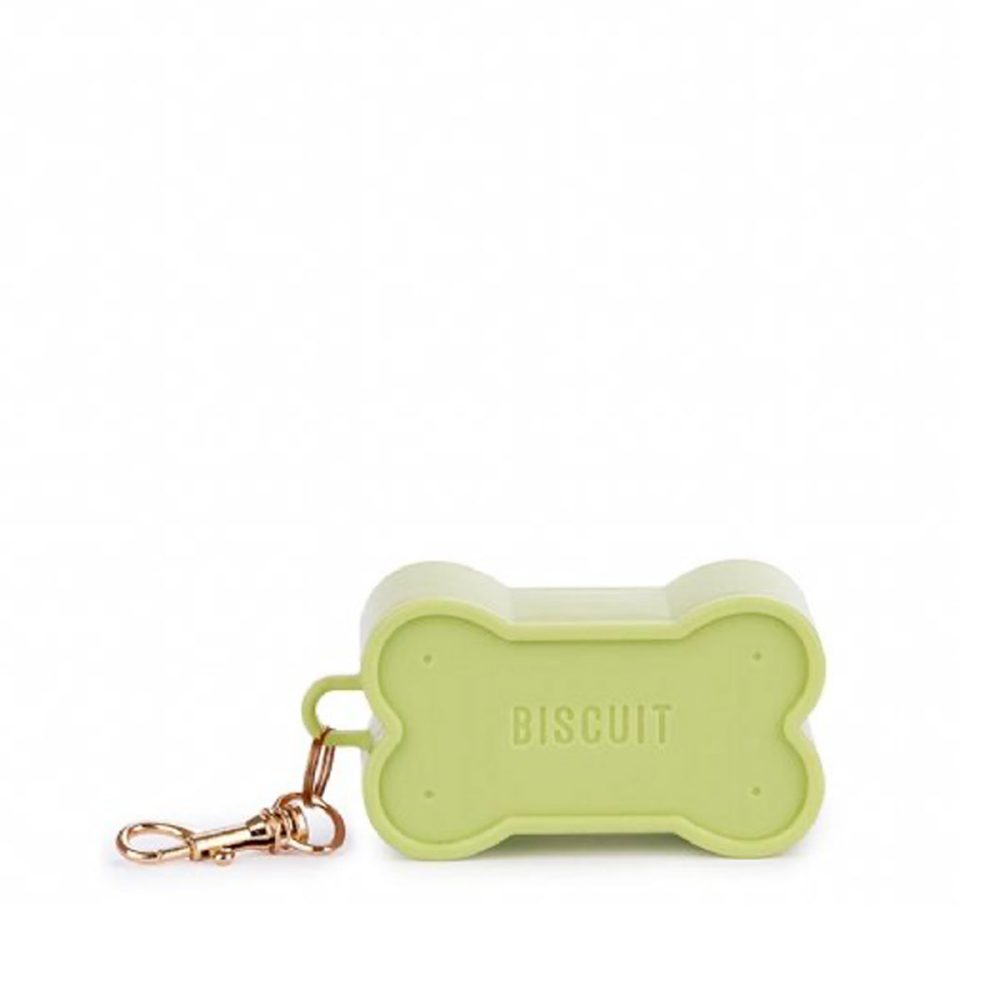 Balvi porta sacchetti igienici per cani Biscuit verde