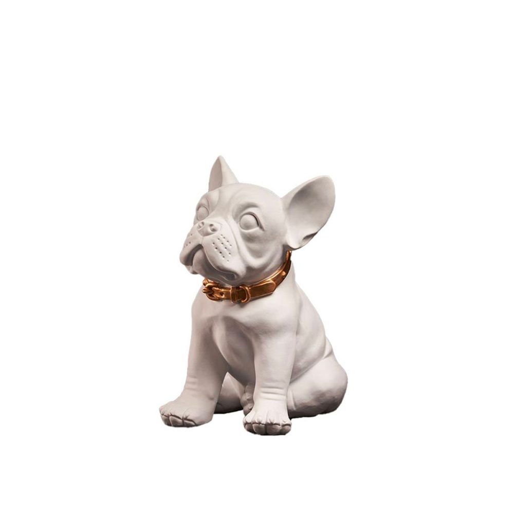 Blogo Design Bulldog Ruggero Bianco