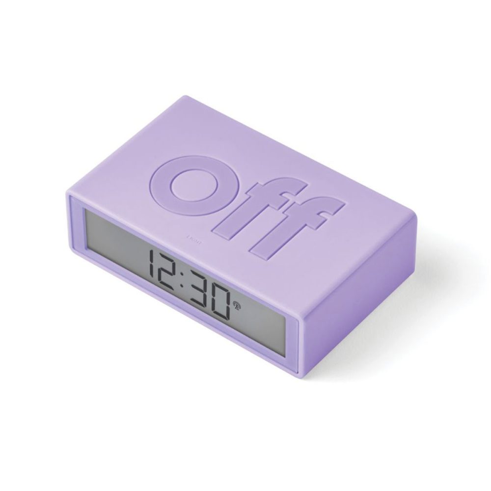 Lexon Flip Travel Sveglia reversibile Lilla - immagine 2