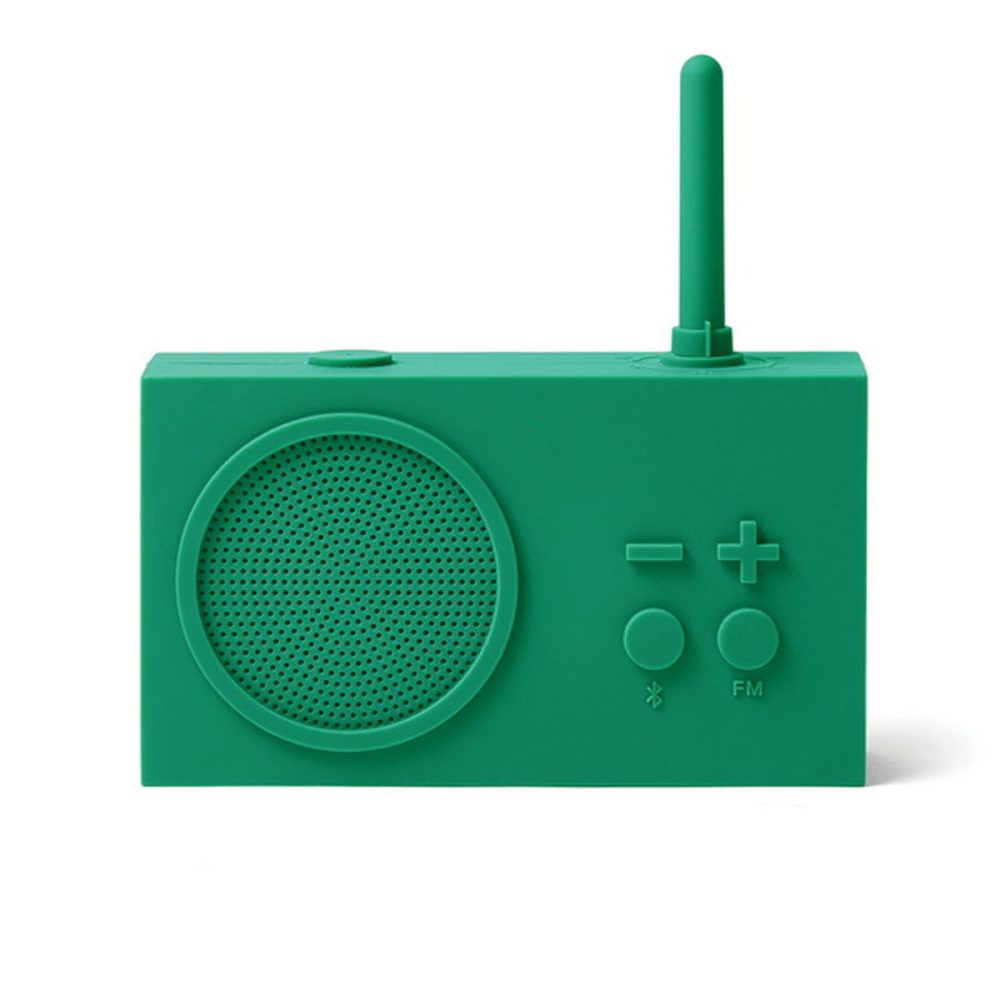 Lexon Tykho 3 Verde Smeraldo Radio e Speaker