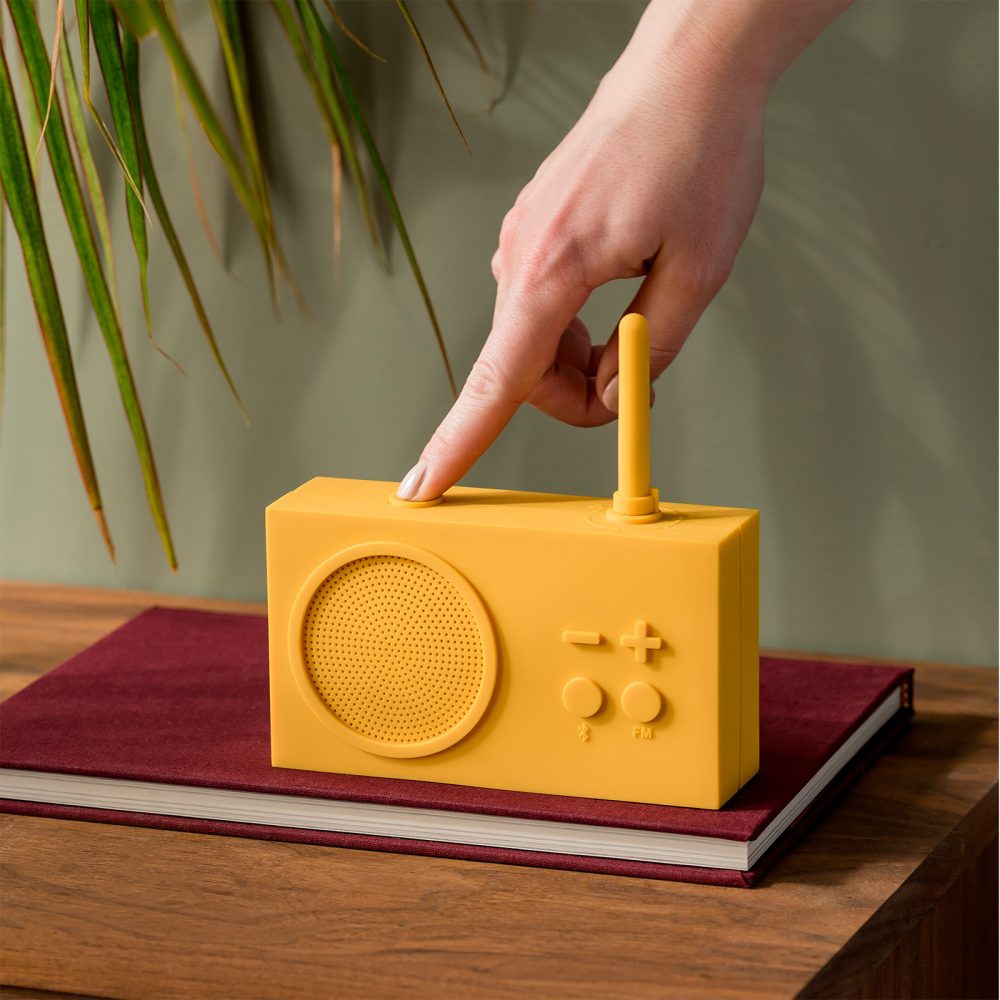 Lexon Tykho 3 Giallo Radio e Speaker - immagine 2