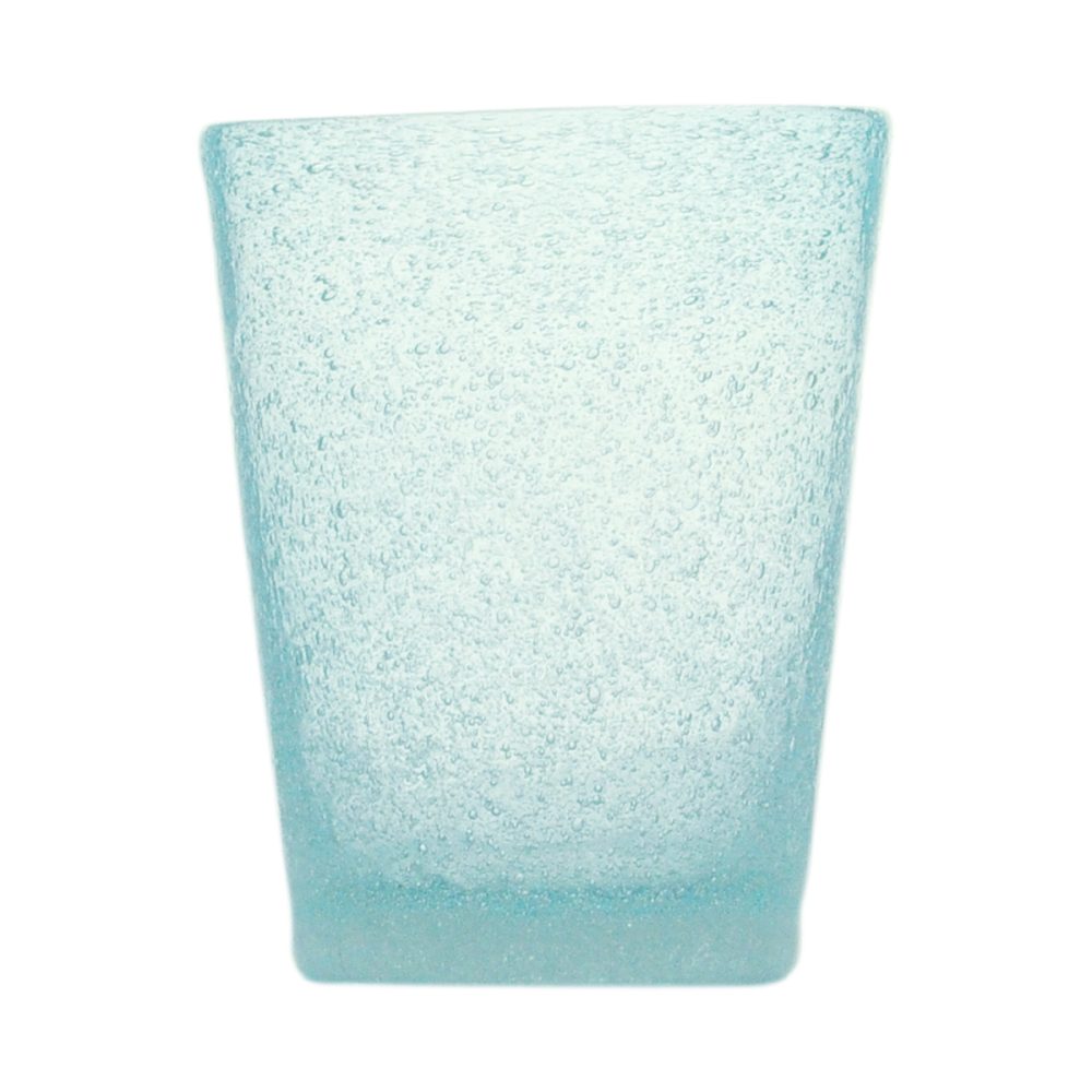 Memento Bicchiere in vetro Azzurro