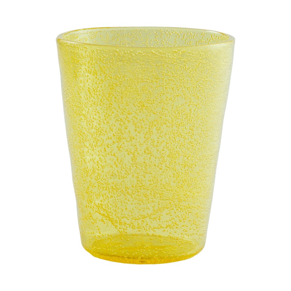 Memento Synth Bicchiere in metacrilato Giallo